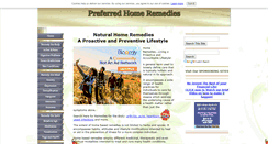 Desktop Screenshot of preferred-home-remedies.com